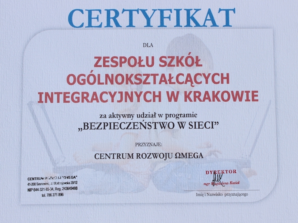 certyfikaty 